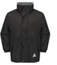 black winter coat