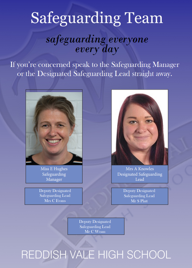 Safeguarding poster. A PDF version of this is available at the bottom of this web page.